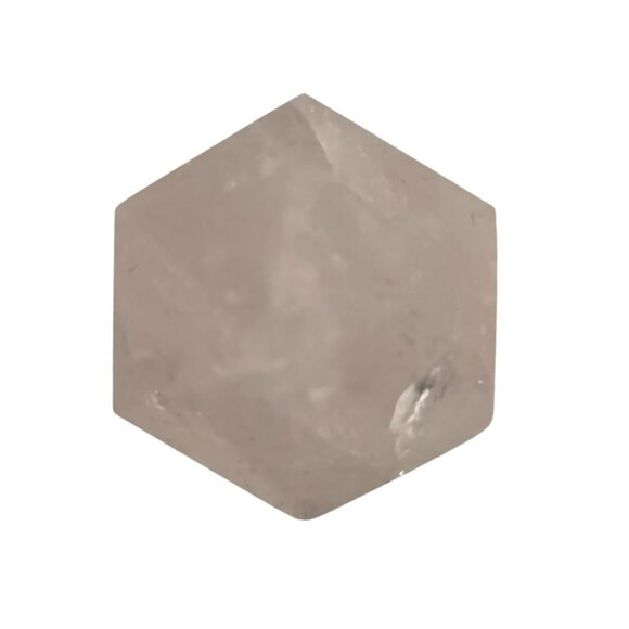 Rose Quartz Crystal Tower Point Hexagonal 4 Inches Polished Natural Stone - Picture 4 of 11